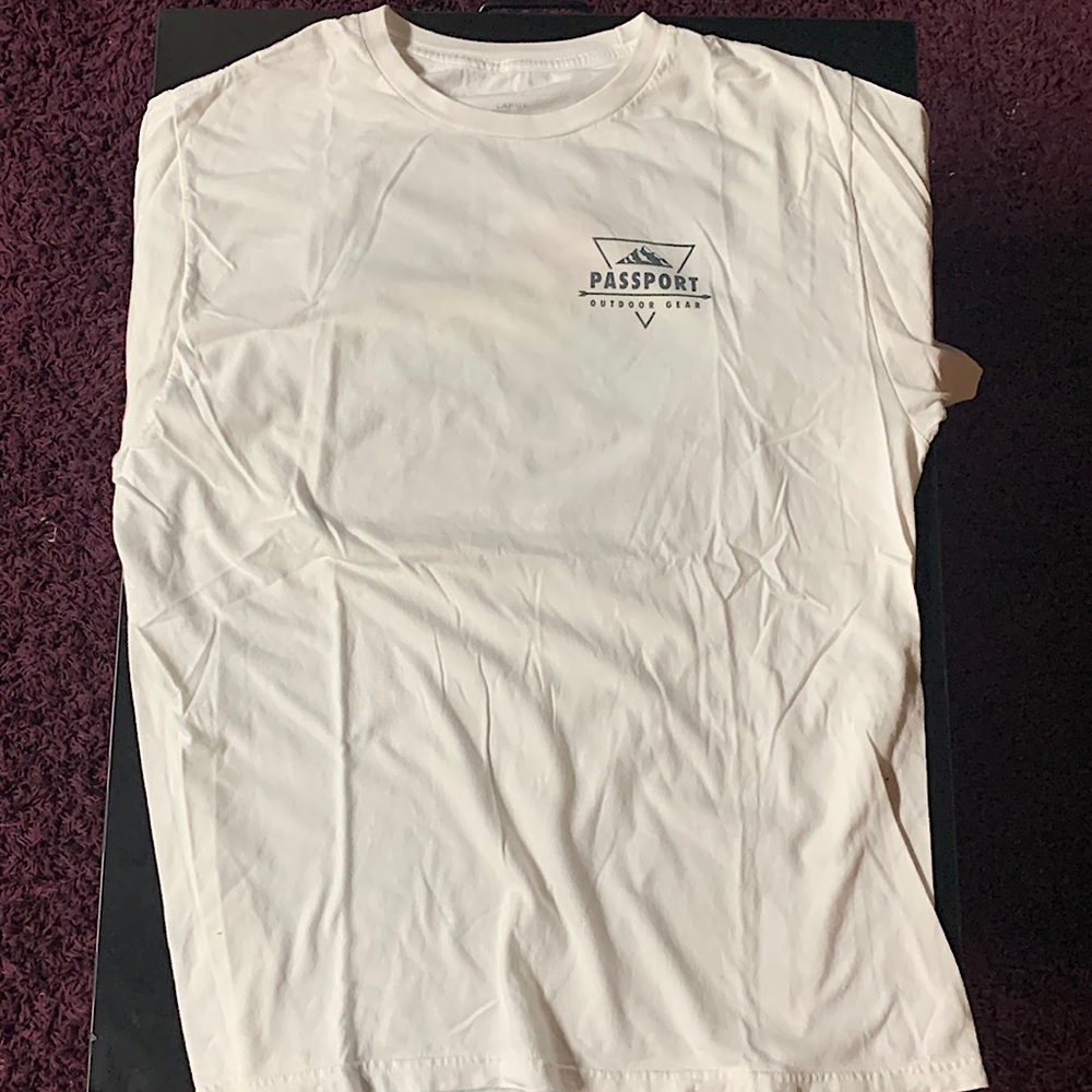 Passport Outdoor Gear T Shirt Medium White